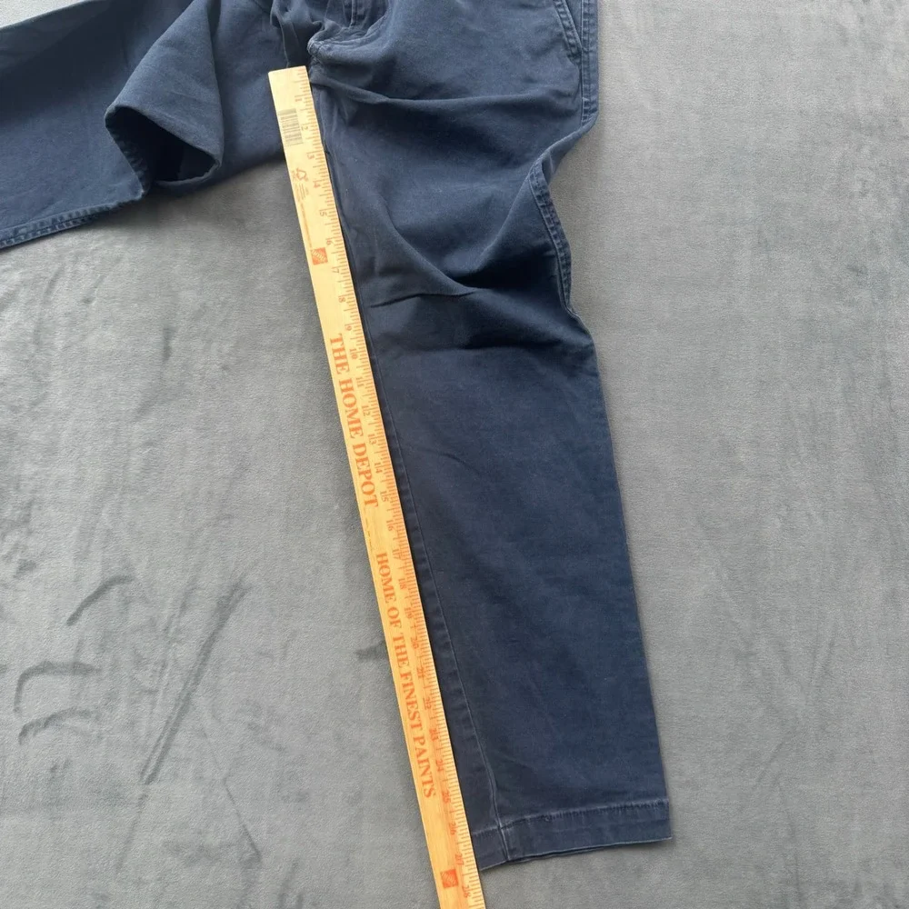 Levis XX Chino Standard Taper Pants Mens 33x30 Navy Blue 85226-0052 Chinos